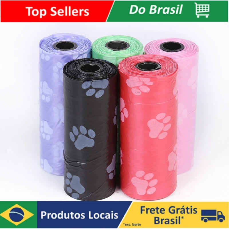 Refil Cata Caca Pet Cão, Gato Saquinho, Saco Biodegradável