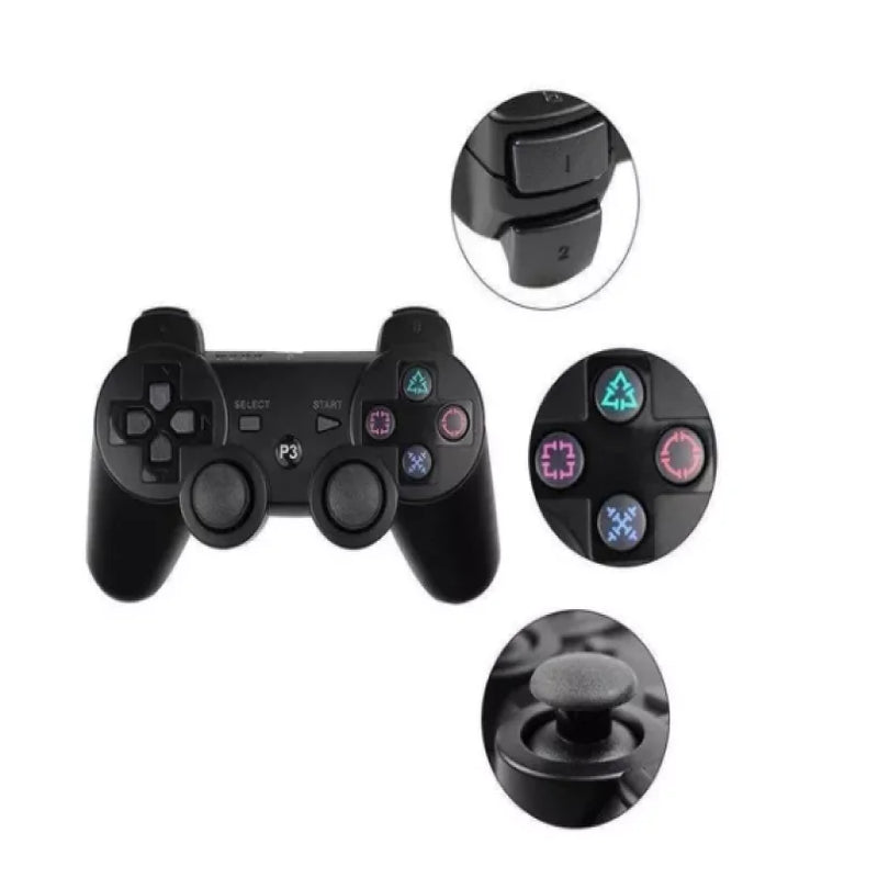 Controle Wireless Dual Shock Sem Fio Compativel Para Ps3