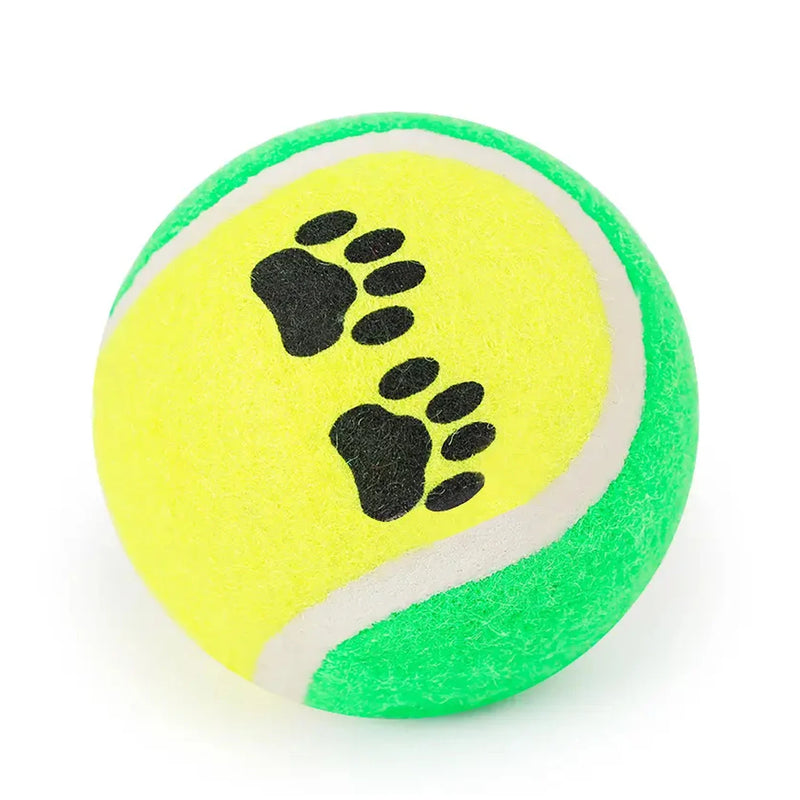 Bolinhas interativas de Tenis para animais de estimação Brinquedo Mordedor Para Pets Conjunto com 3 Unidades