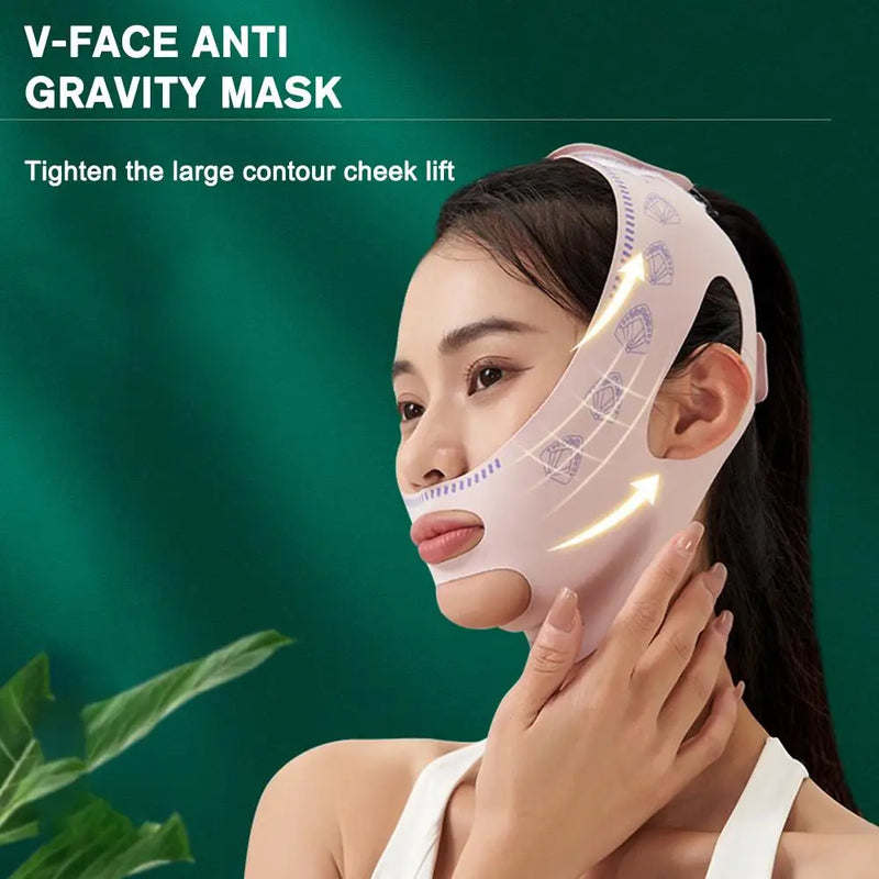 Emagrecimento Bandagem para Chin Cheek, V Shaper, Linha V Lifting Máscara, Face Lifting, Anti Rugas Strap Band, Máscara de dormir, Beleza Saúde