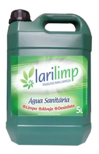 Água Sanitária Larilimp Cloro Ativo 5 Litros Limpeza Total