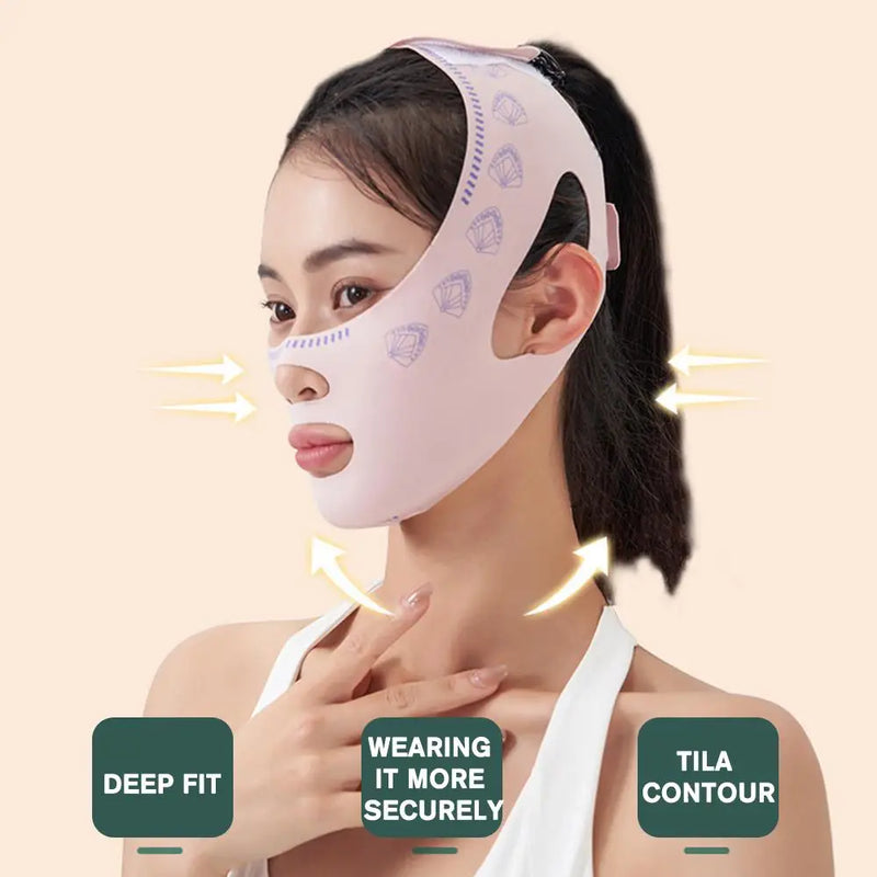 Emagrecimento Bandagem para Chin Cheek, V Shaper, Linha V Lifting Máscara, Face Lifting, Anti Rugas Strap Band, Máscara de dormir, Beleza Saúde