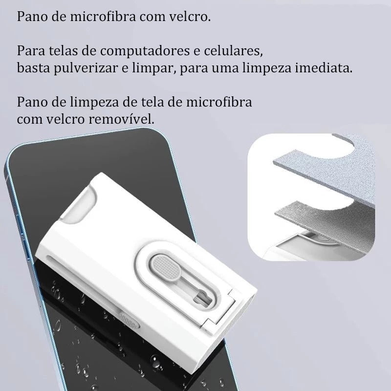 8 EM 1 Kit de limpeza para teclado, tela de celular e fones de ouvido（Modelo atualizado）